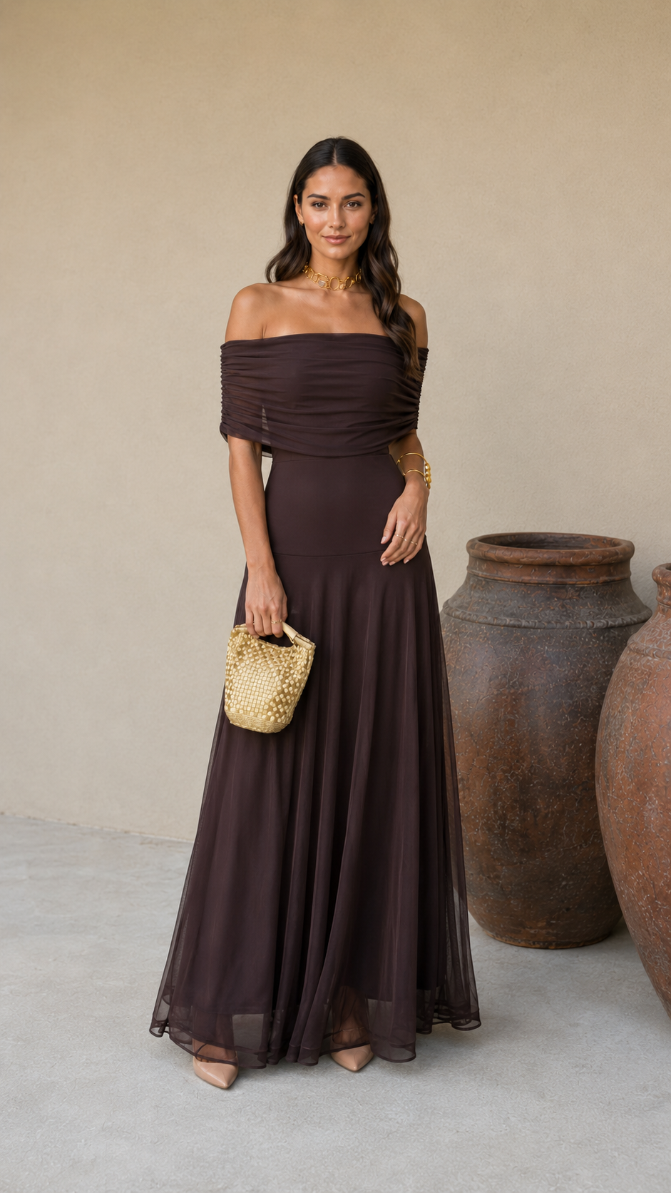 Toledo | Vestido Marrón
