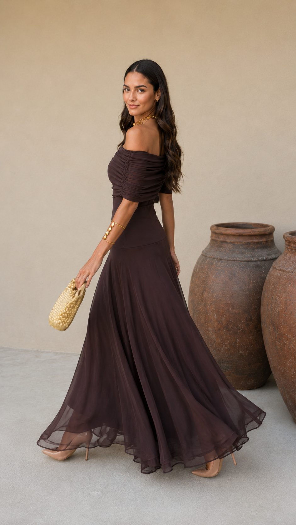 Toledo | Vestido Marrón