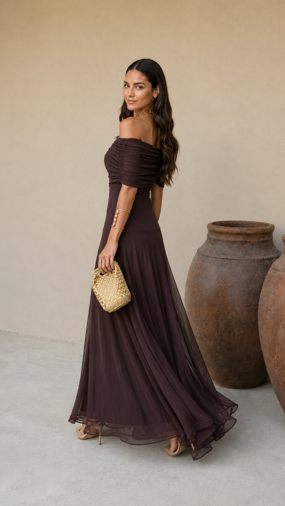 Toledo | Vestido Marrón