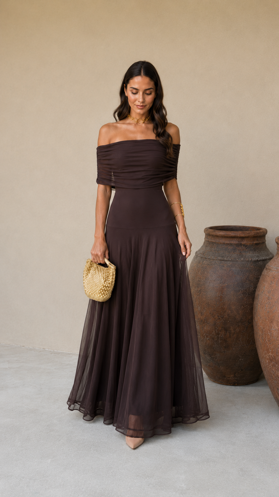 Toledo | Vestido Marrón