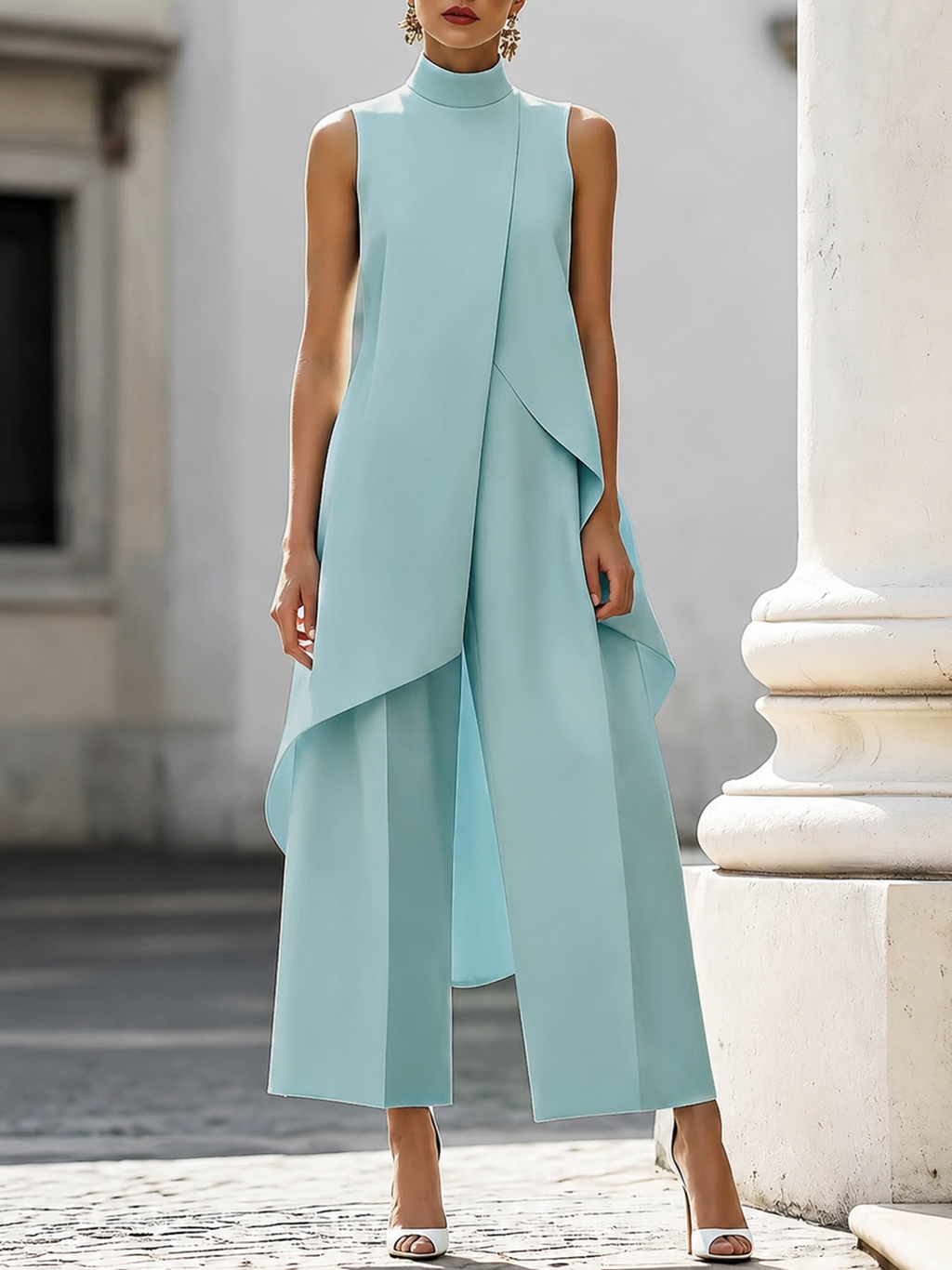 Martina™ | Mono largo de corte elegante